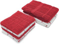 100% Cotton Kitchen Towels and dishcloths Sets, Super Soft & Absorbent by Ecotribe
