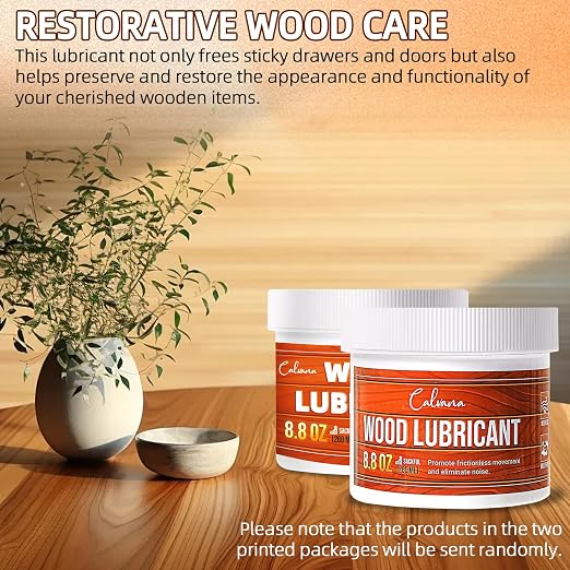 8.8oz Wood Wax for Home Projects, Door Hinge Lubricant, for Wood Drawer Slides - Image 6