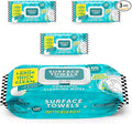 3 Packs Surface Wipes with Bleach, Thick & Large Dispose, All-Purpose Cleaner by JuniperCLEAN