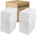 Bar Mop Cleaning Kitchen Dish Cloth Towels 12" x 12", 100% Cotton, Machine by Living+Fashions