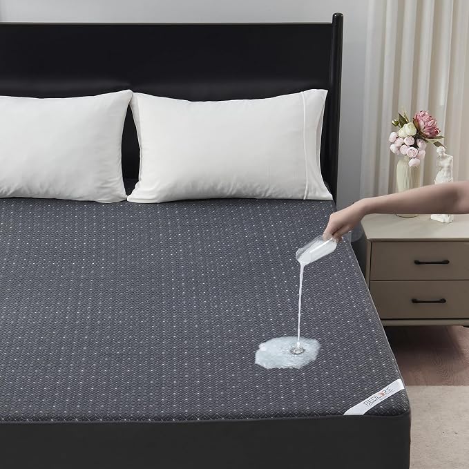 BEDLORE Full Size Mattress Protector, Waterproof Noiseless Mattress Cover by Bedlore