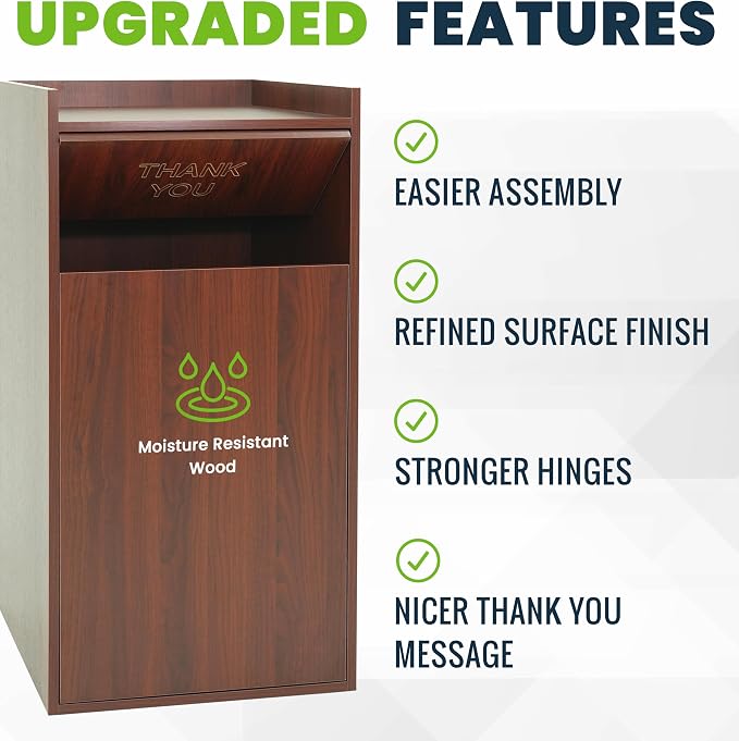 Alpine Restaurant Trash Can Cabinet - Image 3