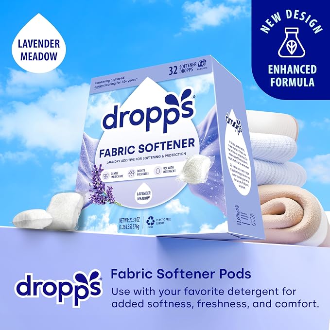 Dropps Laundry Fabric Softener Pods, Lavender Meadow - Image 2