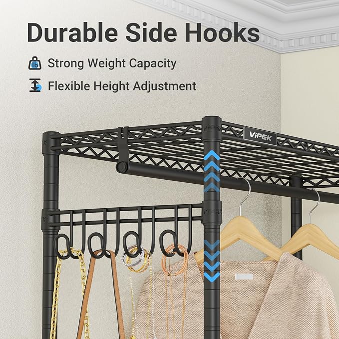 VIPEK R3C Rolling Clothes Rack - Image 8
