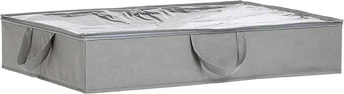 Amazon Basics Under Bed Fabric Zipper Storage Container Bags by AmazonBasics