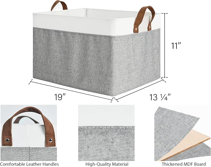 StorageWorks 45L Large Storage Bins - Image 2