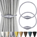 2 Pack Magnetic Curtain Tiebacks Rope Modern Handmade Curtain Tie Backs by CurtianTiebacks