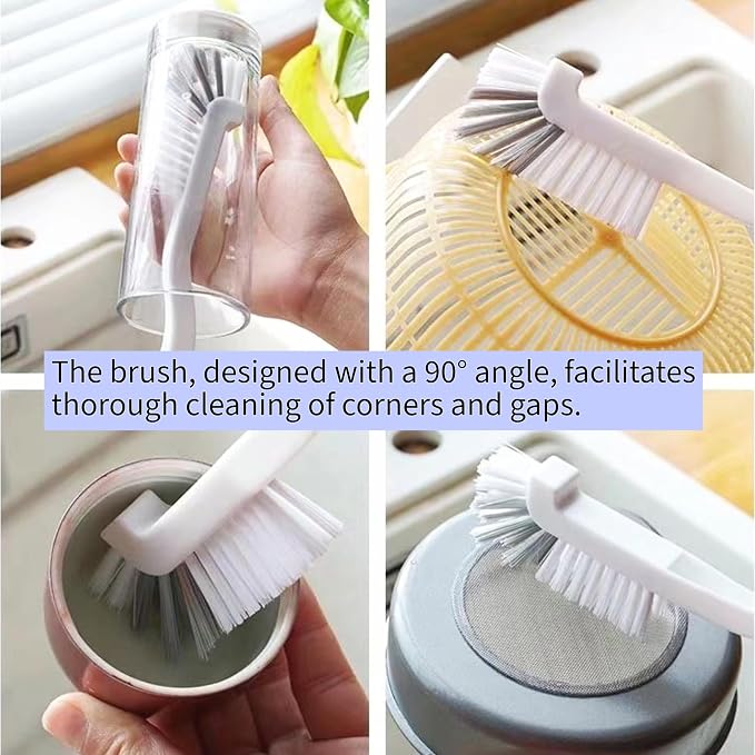 Elkanah Cleaning Brushes for Household use Small Cleaning Brushes for Small - Image 6