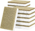 Natural Kitchen Sponges, 12 Pack Non-Scratch Sponge by RNOAFMU