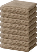 Homaxy 100% Cotton Waffle Weave Kitchen Dish Towels, Ultra Soft Absorbent Quick by Homaxy