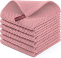 Homaxy 100% Cotton Waffle Weave Kitchen Dish Cloths, Ultra Soft Absorbent Quick by Homaxy