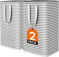 Lifewit 2 Pack Laundry Hamper Large Collapsible Laundry Baskets, Freestanding by Lifewit