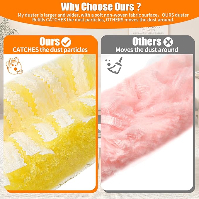 60 Count 360° Heavy Duty Duster Refills Compatible - Image 5