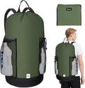 BALEINE 120L Laundry Bag Backpack, 900D Oxford Fabric Large Travel Laundry Bags by BALEINE