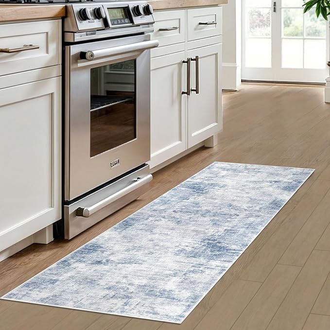 IOHOUZE Abstract Runner Rug 2x6 Ft Washable Runners - Image 2