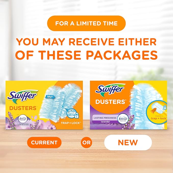 Swiffer Dusters Refill for Cleaning, Feather & Microfiber Duster Disposable - Image 4