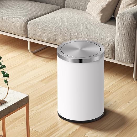 Mbillion Small Trash Can with Swing Lid 2.4 Gallons/9 Liter, Mini Trash Can - Image 6