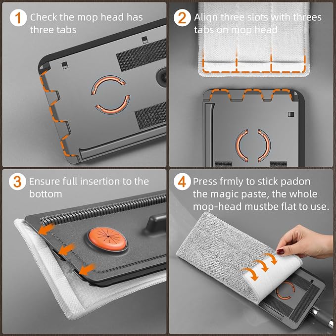 MOPALL Mop and Bucket with Wringer Set - Image 7