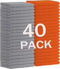 MRD's Home 40 Pack Microfiber Cleaning Cloths, Lint Free, Scratch&Streak-Free by Unknown