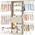 5FT Small Closet System, Baby Closet Organizer System by Besiost