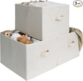 StorageWorks Storage Baskets for Shelves, Foldable Fabric Closet Storage Bins by StorageWorks