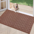REFETONE Indoor Doormat, Front Back Door Mat 20"x32" Absorbent Rubber Backing by Refetone