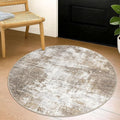 IOHOUZE Round Area Rug 3 Ft Circle Entryway Rugs Round Washable Door Mat Indoor by iOhouze