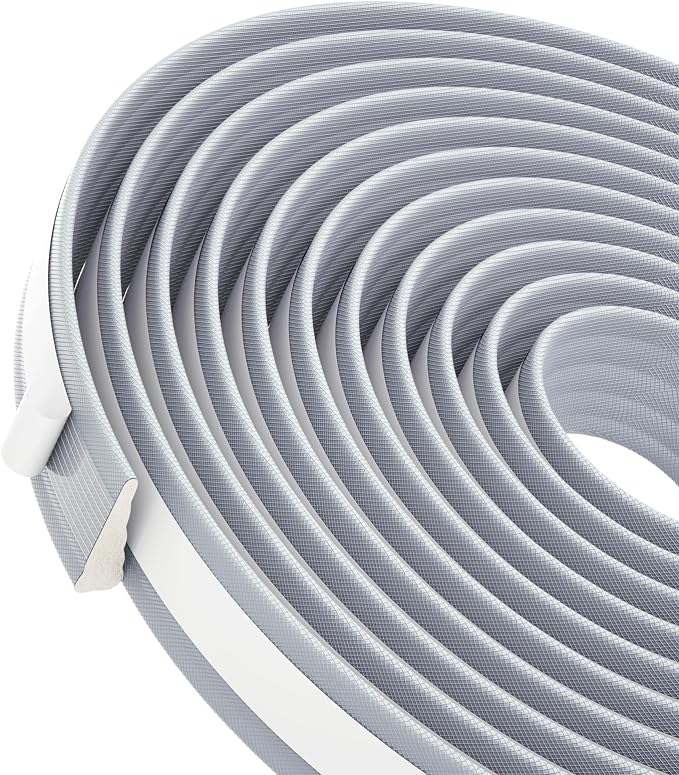QDiShi 118" Wedge-Shape Weather Stripping Door Seal Weatherproof Foam Seals - Image 5