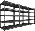 REIBII 72" H Garage Shelving Load 2500 LBS, Heavy Duty Storage Shelves by REIBII