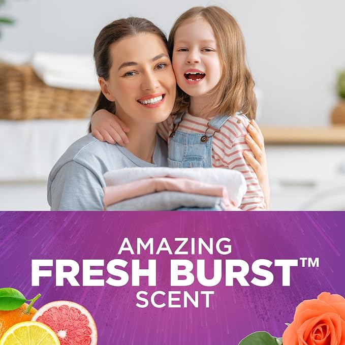 ARM & HAMMER Plus OxiClean Odor Blasters Fresh Burst, 77 Loads Liquid Laundry - Image 6