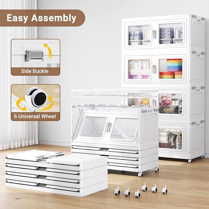 BROVIEW 900 Qt Stackable Storage Bin - Image 4