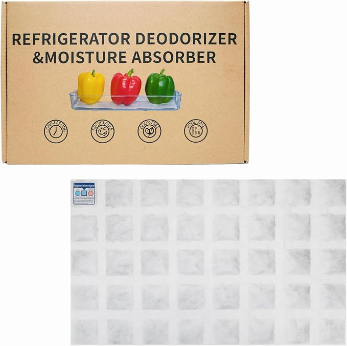 Refrigerator Deodorizer, Outperforms Baking Soda Fridge Deodorizer, Odor by Aeribbon