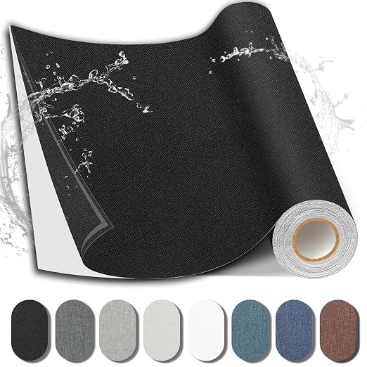 Fabric Repair Patch, 35X79 Inch Fabric Large Repair Tape, Self-Adhesive Patches by SHAGOOM