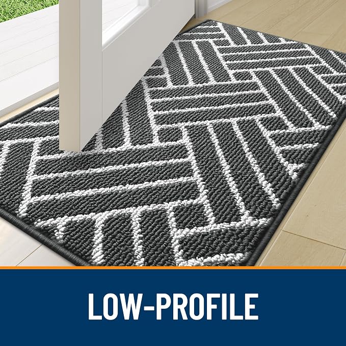 OLANLY Large Indoor Door Mat, 59x35 Inch, Dirt Resistant and Absorbent - Image 4
