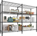 Himimi 4-Tier Adjustable Metal Shelving by Himimi