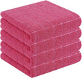Homaxy 100% Cotton Terry Kitchen Towels, Checkered Designed, Soft and Super by Homaxy