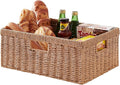 OIAHOMY Wicker Basket, Paper Shelf Basket by MasterofSpaceOptimization