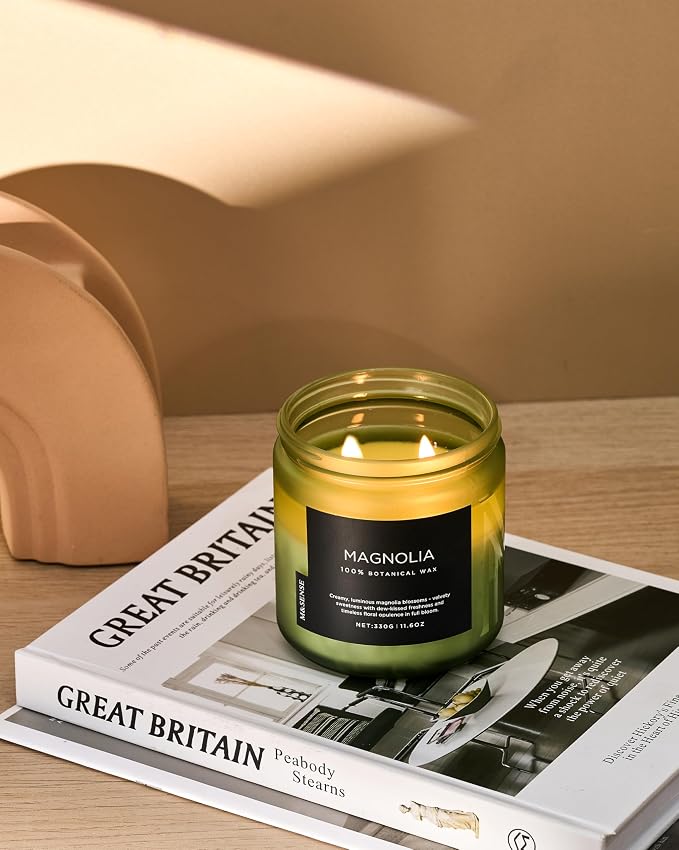 M&SENSE Magnolia Jasmine Spring Scented Candle, 11.6oz 70 Hours Long Lasting - Image 7