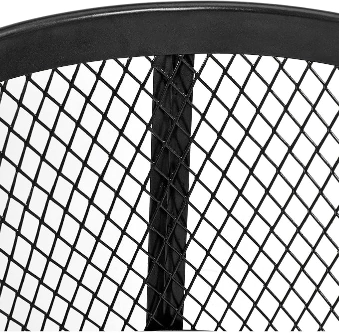 Global Industrial Outdoor Metal Trash Container Black, 48 Gallon - Image 5