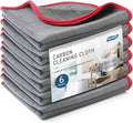 Lint Free Carbon Microfiber Cleaning Cloth Glass Window Polishing Streak Free by Ekedalen