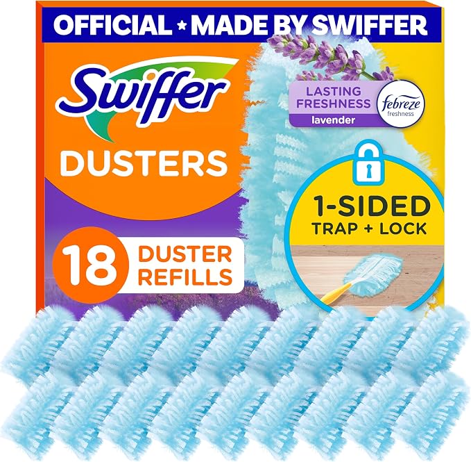 Swiffer Dusters Refill for Cleaning, Feather & Microfiber Duster Disposable by Swiffer