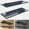 2-Pack 1.5x4ft Heavy Duty Garage Wall Shelving, 500 lbs Load Capacity, Garage by Yifro