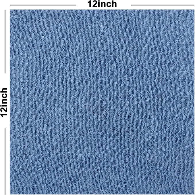 Tricol Clean Profesional Resuable Lint Free Microfiber Edgeless Cleaning Cloth - Image 2