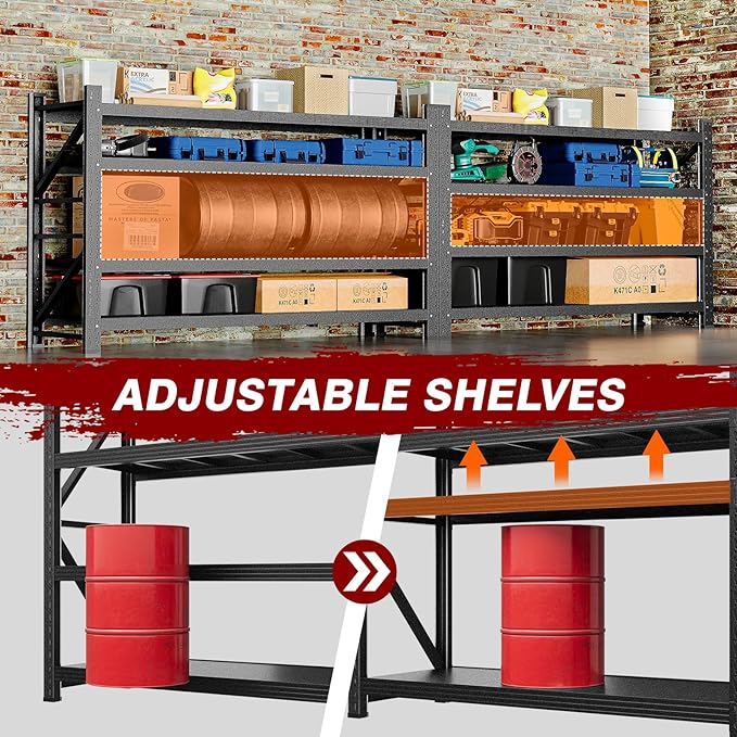 8000LBS Metal Steel Storage Shelves - Image 6