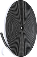 Weather Stripping Door Seal Strip- 1/4 Inch X 1/8 Inch X 26Feet, Strong Adhesive by Amzjjle