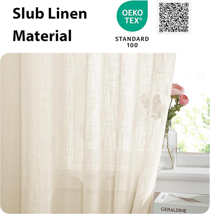 NICETOWN 80 Inches Length Door Curtains - Image 3