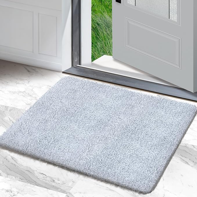 Premium Microfiber Indoor Door Mat – 20"x30" Washable Entry Mat, Waterproof by RugMast