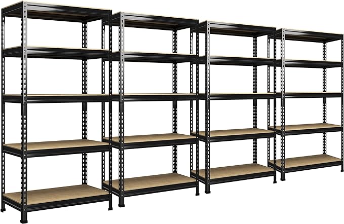 PrimeZone 32"W x 16"D x 63" H Storage Shelves by PrimeZone