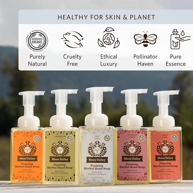 Moon Valley Herbal Foaming Hand Soap - Image 5