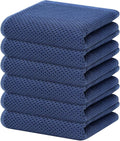 Homaxy 100% Cotton Waffle Weave Kitchen Dish Towels, Ultra Soft Absorbent Quick by Homaxy